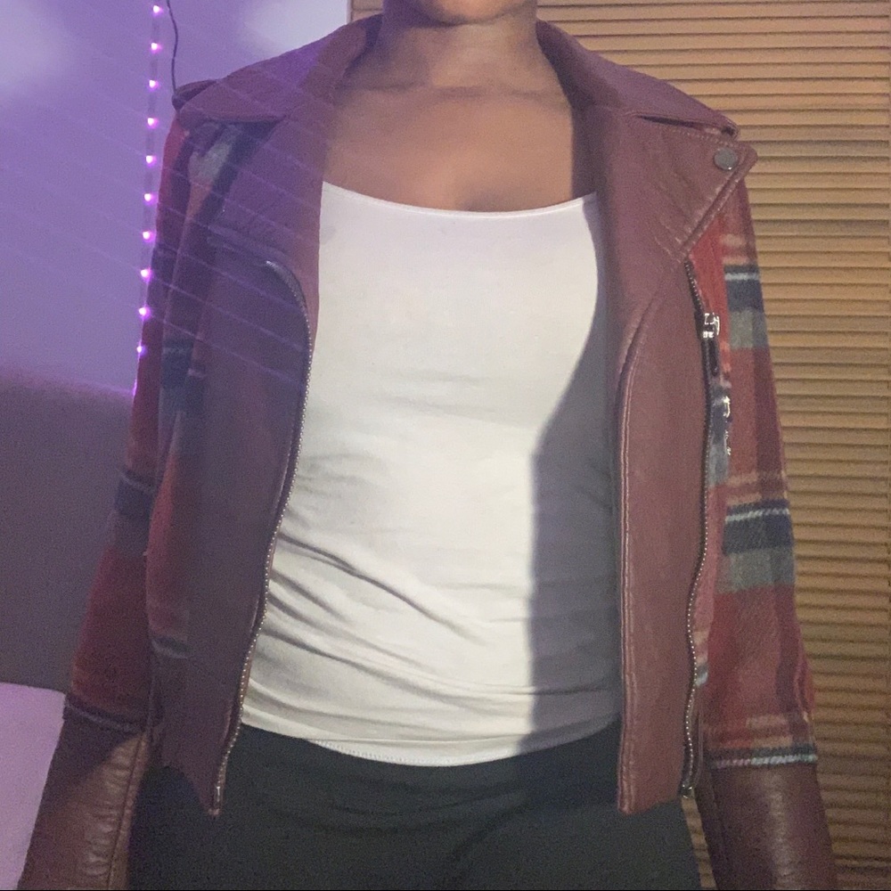 Leather jacket